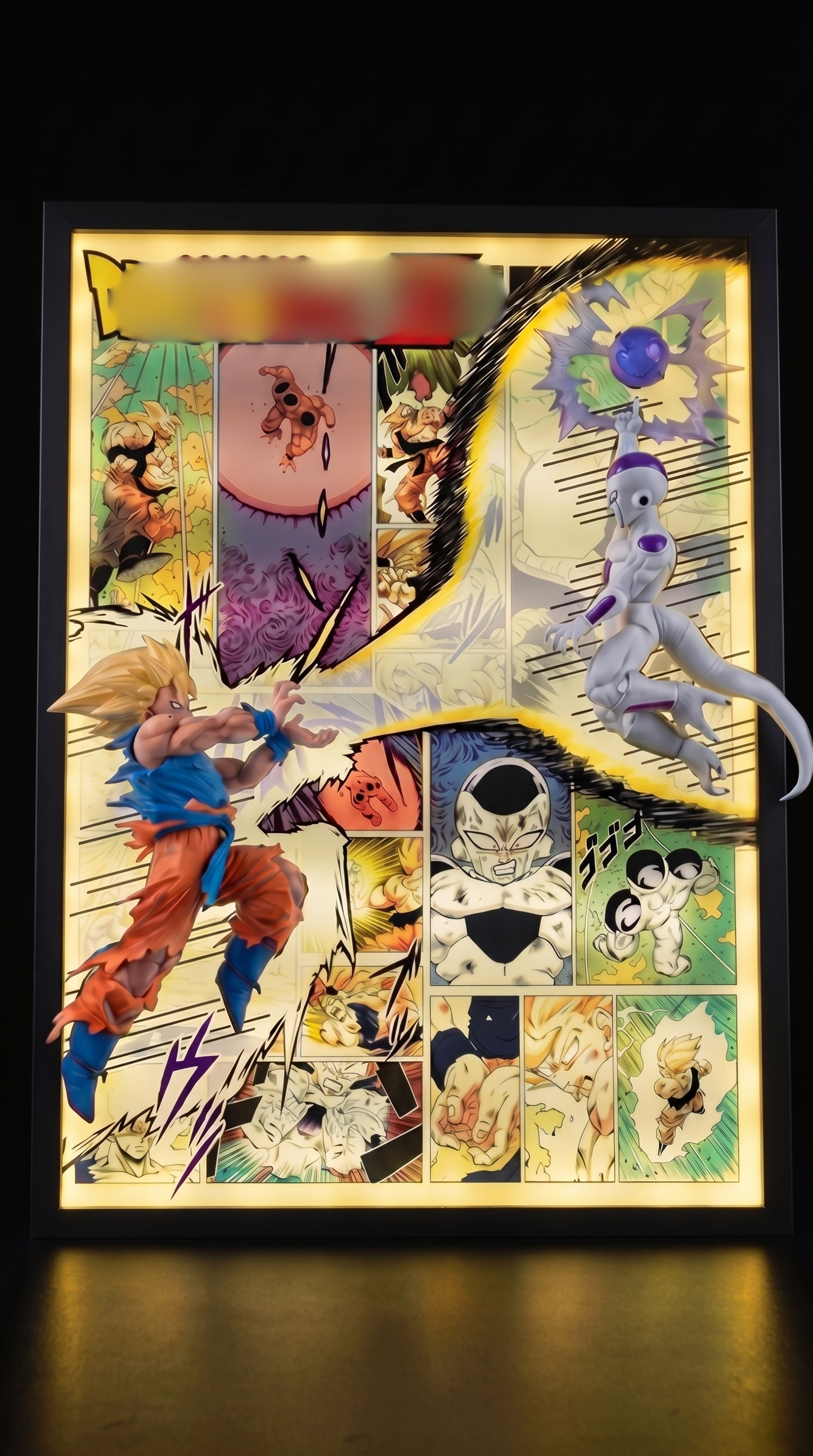 3D DB Clash Lamp Frame