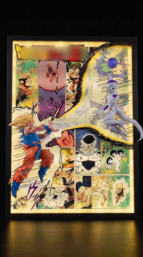 3D DB Clash Lamp Frame